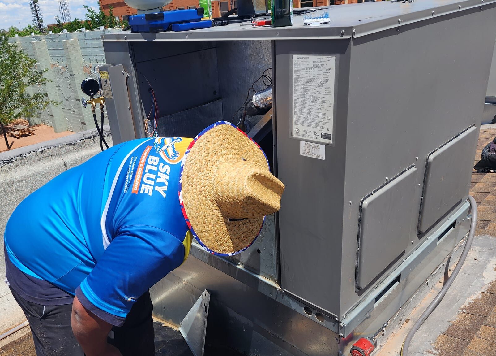 Sky Blue | Air Conditioning Company in Winslow
